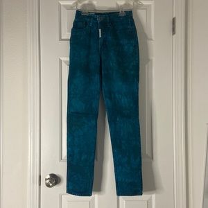 vintage teal marble z cavaricci jeans